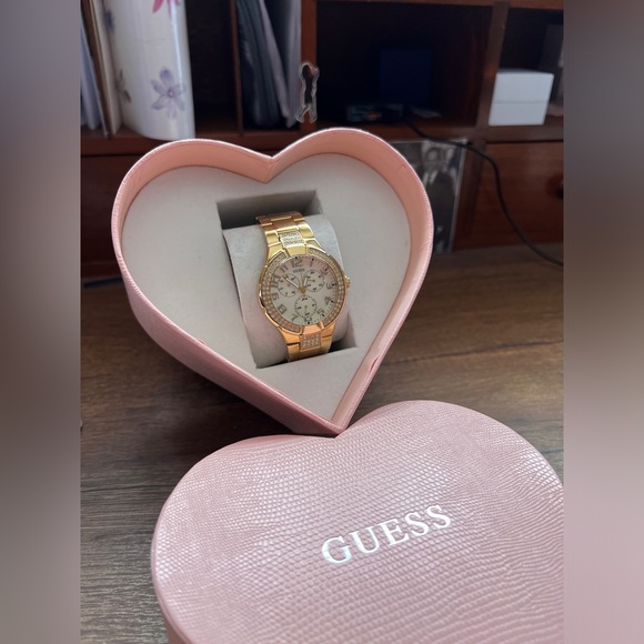 GUESS Women’s Multi-Function Gold-Tone Sport Watch - Picture 5 of 16